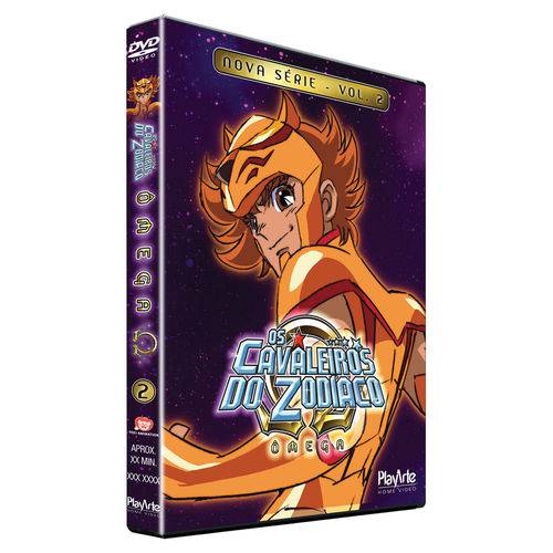 DVD - os Cavaleiros do Zodíaco - Ômega Vol. 2