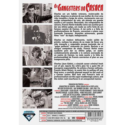 DVD os Gangsters da Casaca