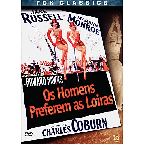 DVD os Homens Preferem as Loiras