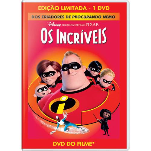 DVD os Incríveis - Edição Limitada