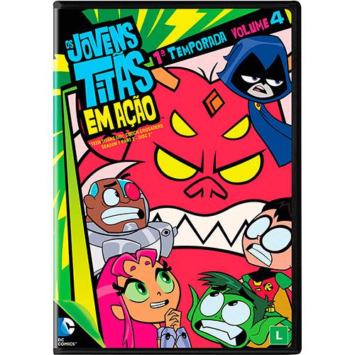 DVD os Jovens Titãs em Ação - Primeira Temporada Volume 3