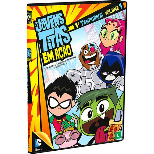 DVD - os Jovens Titãs em Ação: 1ª Temporada - Volume 1