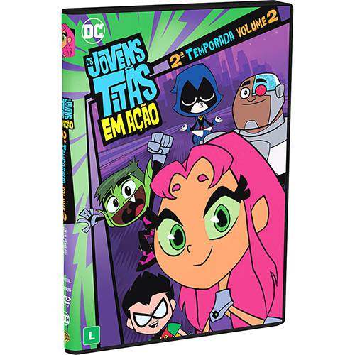 DVD os Jovens Titãs em Ação 2° Temporada Volume 2