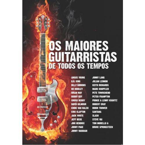 Dvd os Maiores Guitarristas de Todos os Tempos - Diversos Intern (dvd Duplo)