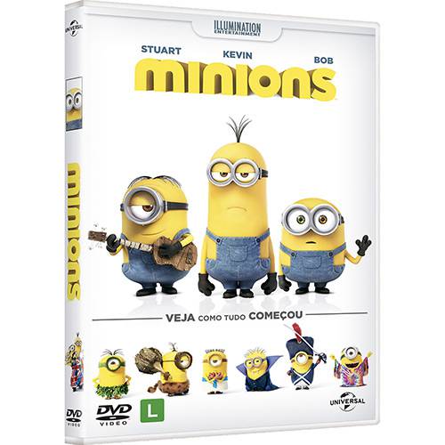DVD - os Minions