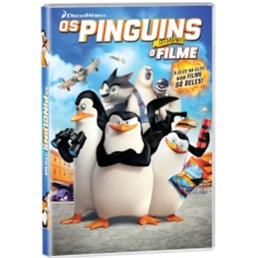 DVD os Pinguins de Madagascar: o Filme