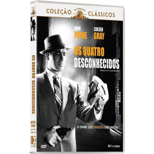 DVD os Quatro Desconhecidos - John Payne