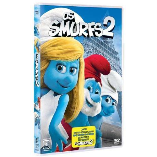 DVD - os Smurfs 2 (Disco Bônus)
