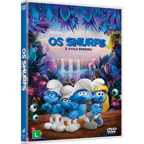 DVD - os Smurfs e a Ilha Perdida
