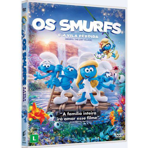 Dvd os Smurfs e a Vila Perdida