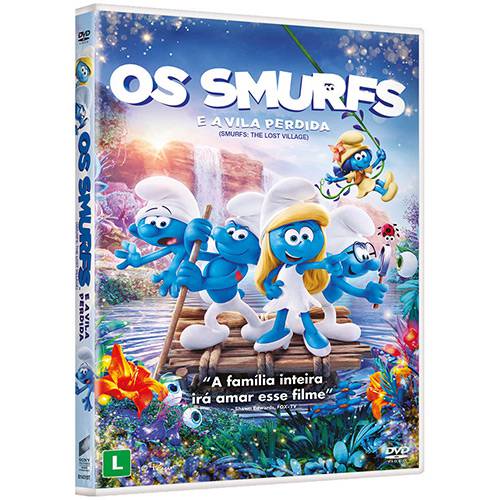 DVD - os Smurfs e a Vila Perdida