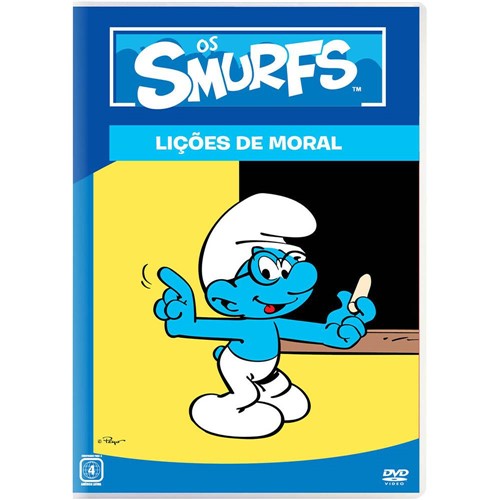 DVD os Smurfs - Lições de Moral