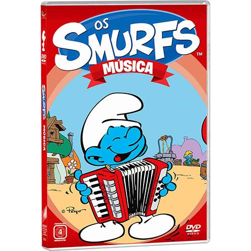 DVD - os Smurfs - Música