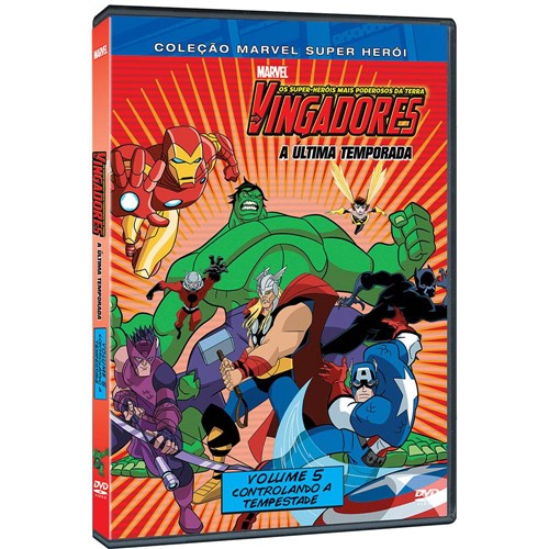 DVD os Vingadores (Vol. 5)