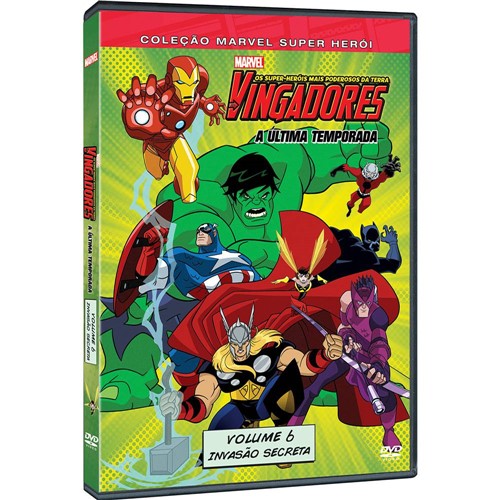 DVD os Vingadores (Vol. 6)