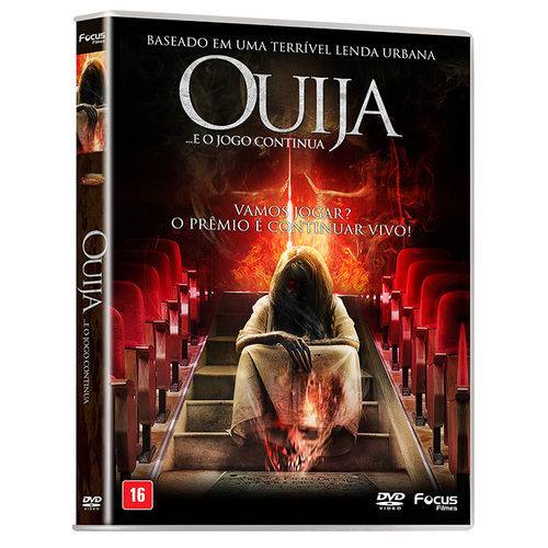 Dvd - Ouija - e o Jogo Continua
