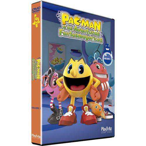 DVD - Pac-Man e as Aventuras Fantasmagóricas Vol. 3