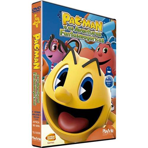 DVD - Pac-Man e as Aventuras Fantasmagóricas - Vol. 1