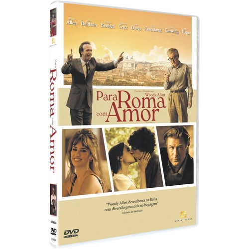 DVD - para Roma com Amor