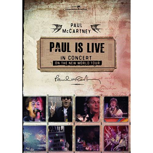 DVD Paul McCartney - Paul Is Live