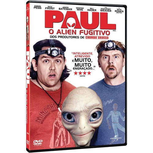 DVD Paul: o Alien Fugitivo