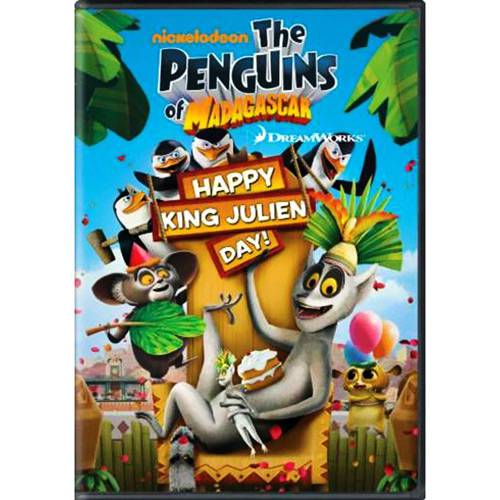 DVD Penguins Of Madagascar: Happy King Julien Day - Importado