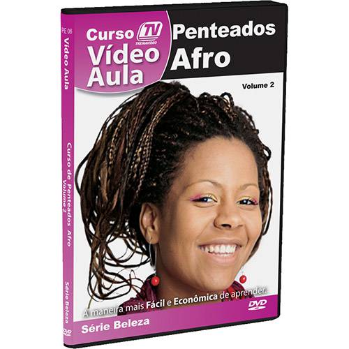 DVD Penteados Afro Vol. 2 - Videoaula