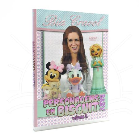 DVD Personagens em Biscuit Baby Vol. 2 com Bia Cravol