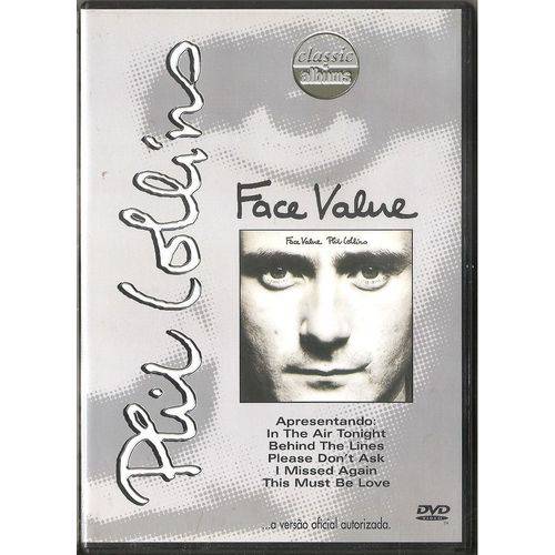Dvd Phil Collins - Face Value