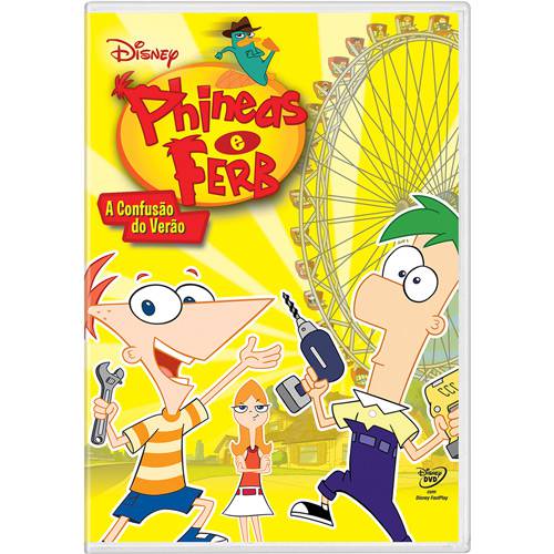 DVD Phineas e Ferb - a Confusão do Verão