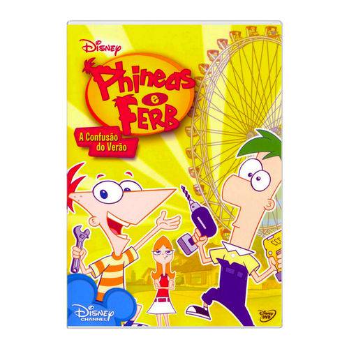 DVD - Phineas e Ferb - a Confusão do Verão