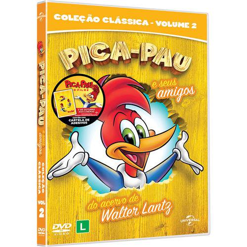 DVD - Pica-Pau e Seus Amigos - Vol. 2