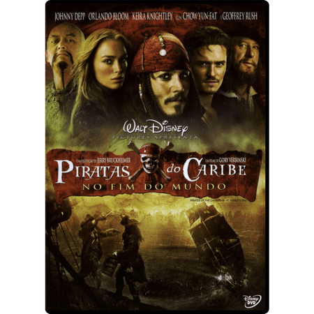 DVD Piratas do Caribe 3 - no Fim do Mundo