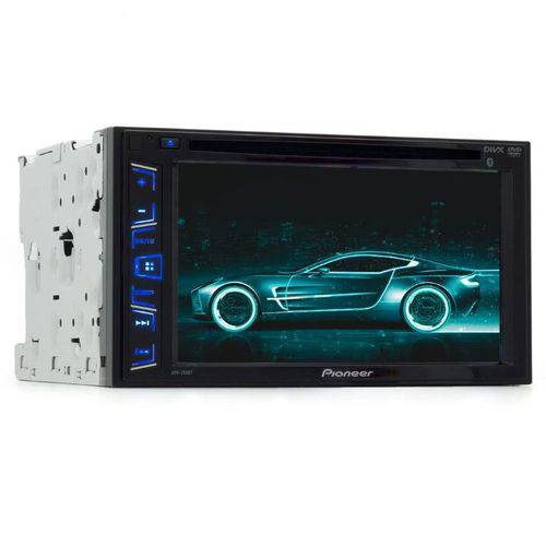 DVD Player Automotivo Pioneer 2 Din AVH-298BT - Tela 6.2" Touch - USB, Aux e Bluetooth