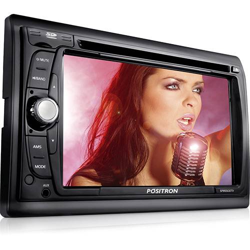 DVD Player Automotivo SP8550DTV LCD 6,2" Bluetooth, TV Digital - Pósitron