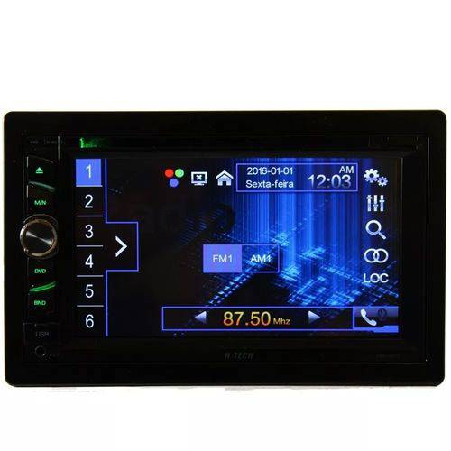 DVD Player HDV-4010 Tela 6.2 Touch Screen USB BT