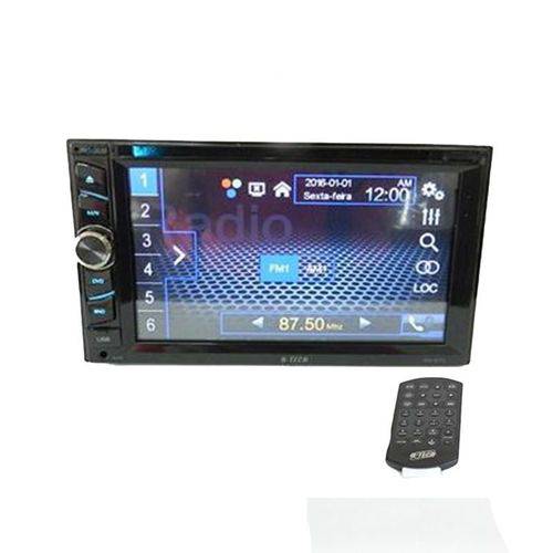 DVD Player Multimídia HDV-4010 Tela 6.2 Touch Screen USB Bluetooth Espelhamento Tela 6,2"