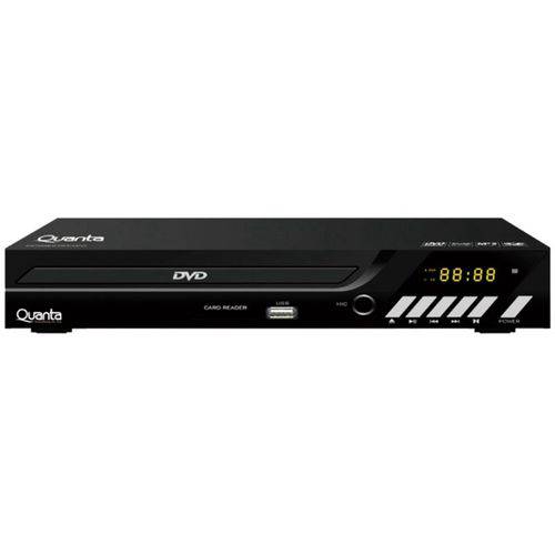 DVD Player Quanta QTDVD100 USB/MP4/SD