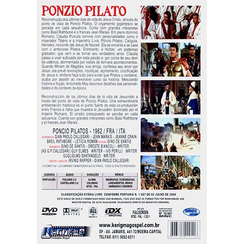 DVD Poncio Pilatos