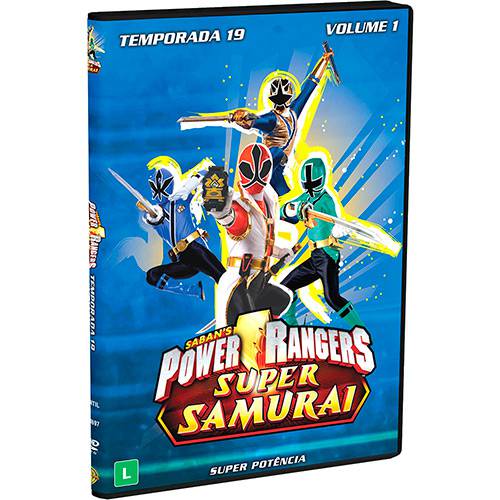 DVD - Power Rangers Super Samurai - Temporada 19 - Vol. 1 (1 Disco)