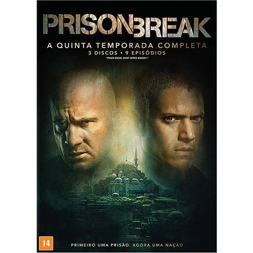 DVD - Prison Break: a Quinta Temporada Completa