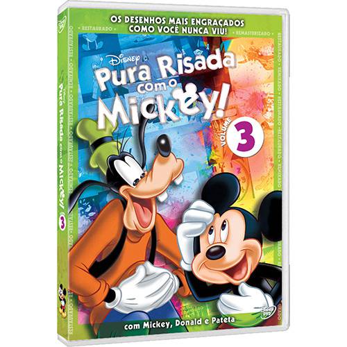 DVD Pura Risada com o Mickey - Volume 3