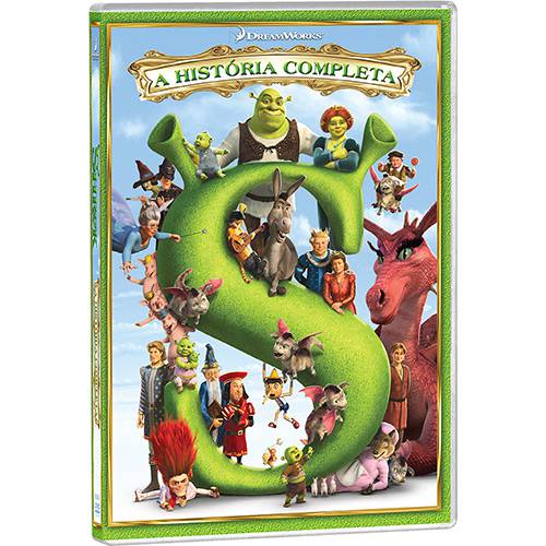 DVD - Quadrilogia Shrek: a História Completa