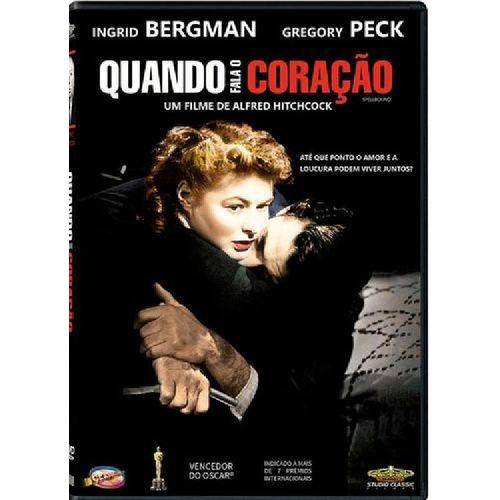 DVD Quando Fala o Coração - Gregory Peck