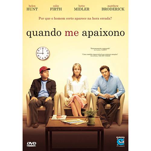 DVD Quando me Apaixono - Europa Filmes
