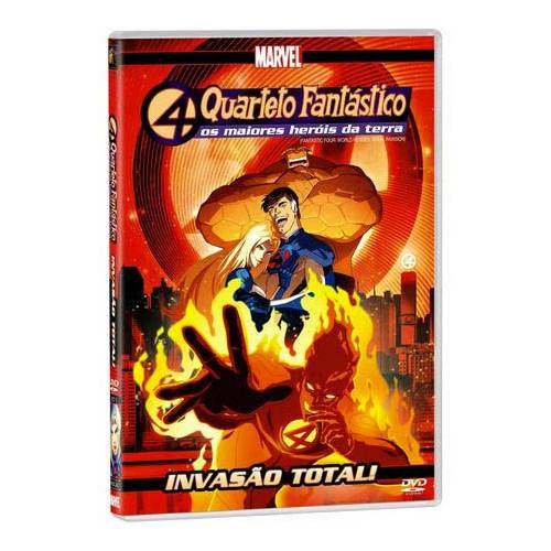 DVD Quarteto Fantástico: Invasão Total