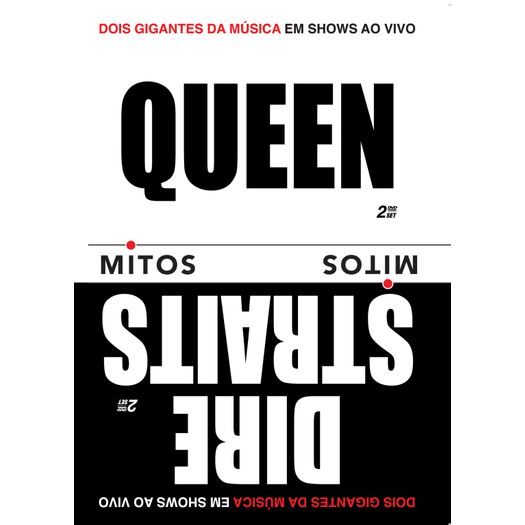 DVD Queen & Dire Straits - Mitos (2 DVDs)