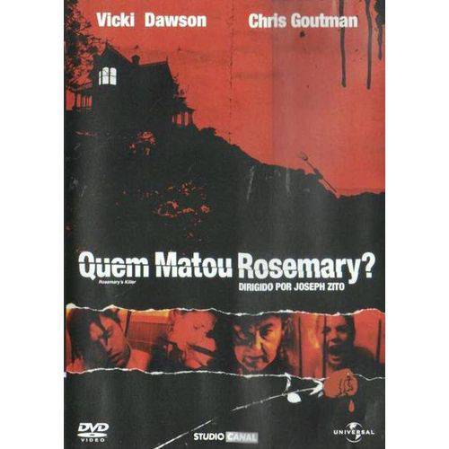 Dvd Quem Matou Rosimary
