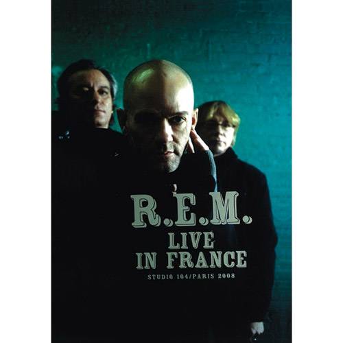 DVD R.E.M. - Live In France Studio 104