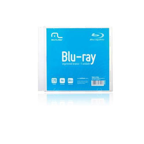 Dvd-R Multilaser 4x Blu Ray Print Branco Dv056